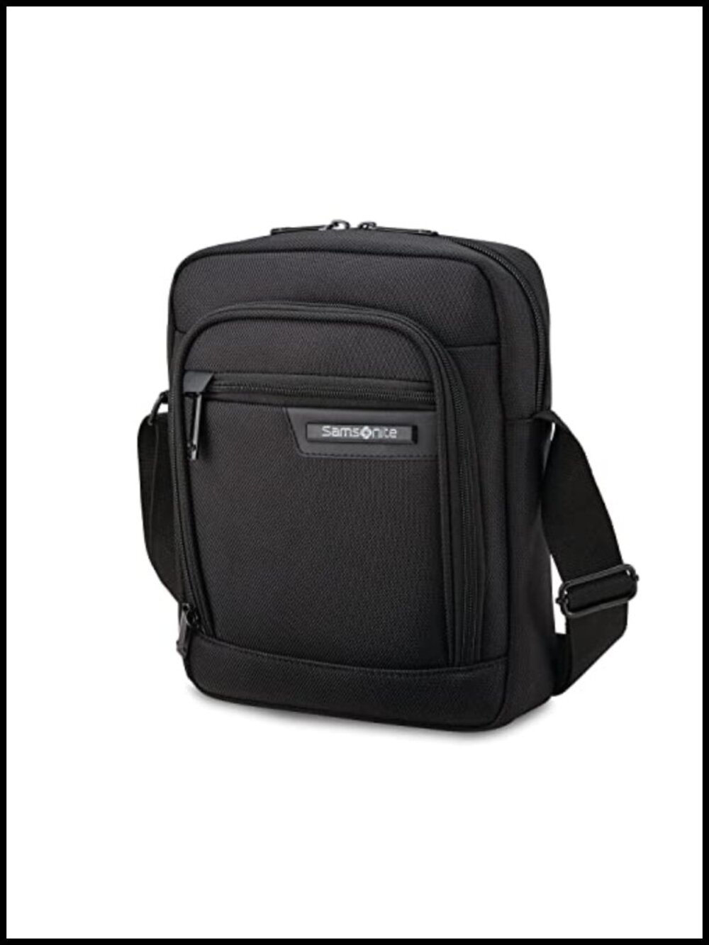 RFID Crossbody Sling Bag Padded Tablet Compartment Travel